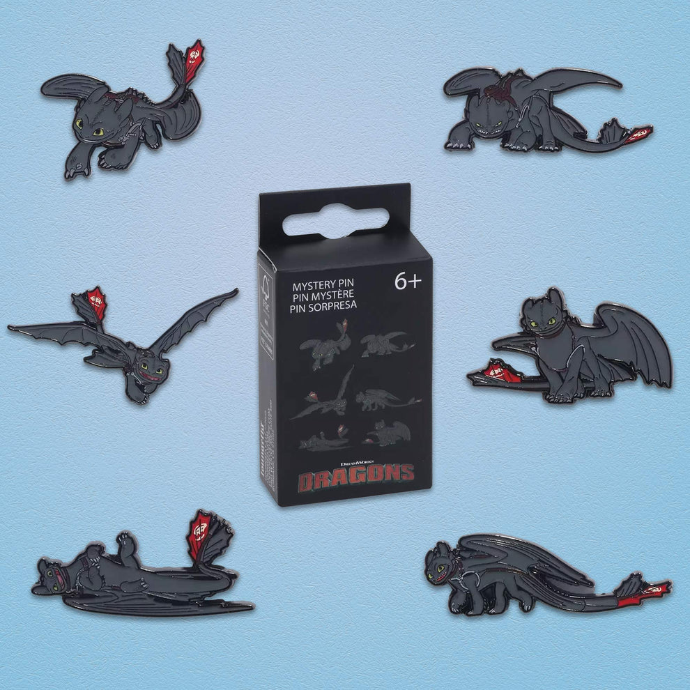 Loungefly x Dreamworks How To Train Your Dragon Toothless Poses Blind ...