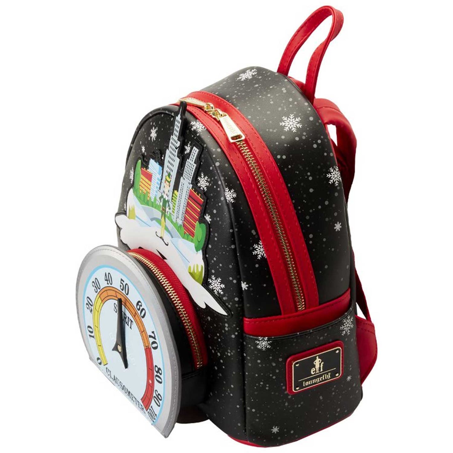 Loungefly x Elf Clausometer Mini Backpack - GeekCore