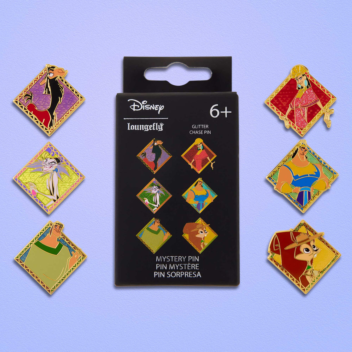 Loungefly x Emperor's New Groove Blind Box Mystery Pin - GeekCore