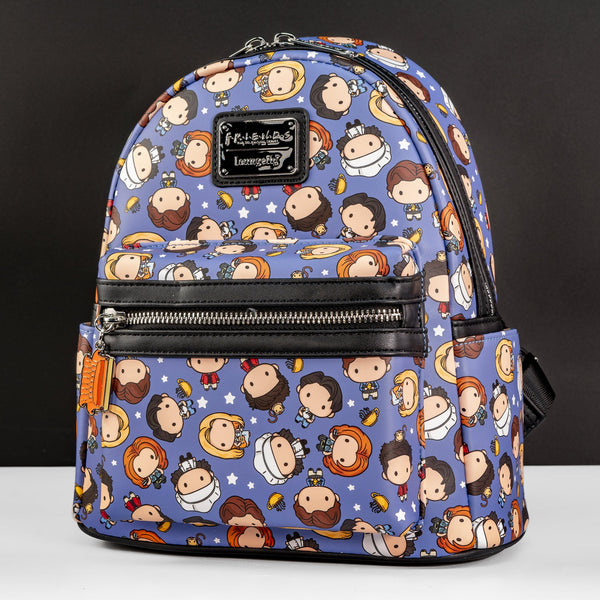friends chibi mini backpack Loungefly x Friends Character Chibi AOP Mini Backpack – GeekCore