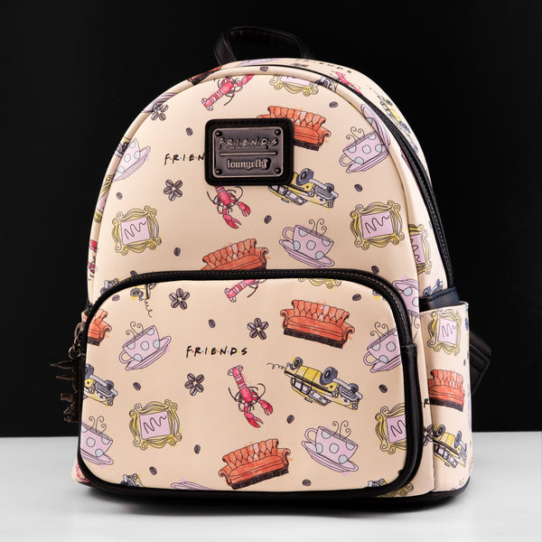 Loungefly x Friends Sketch Icons All Over Print Mini Backpack – GeekCore