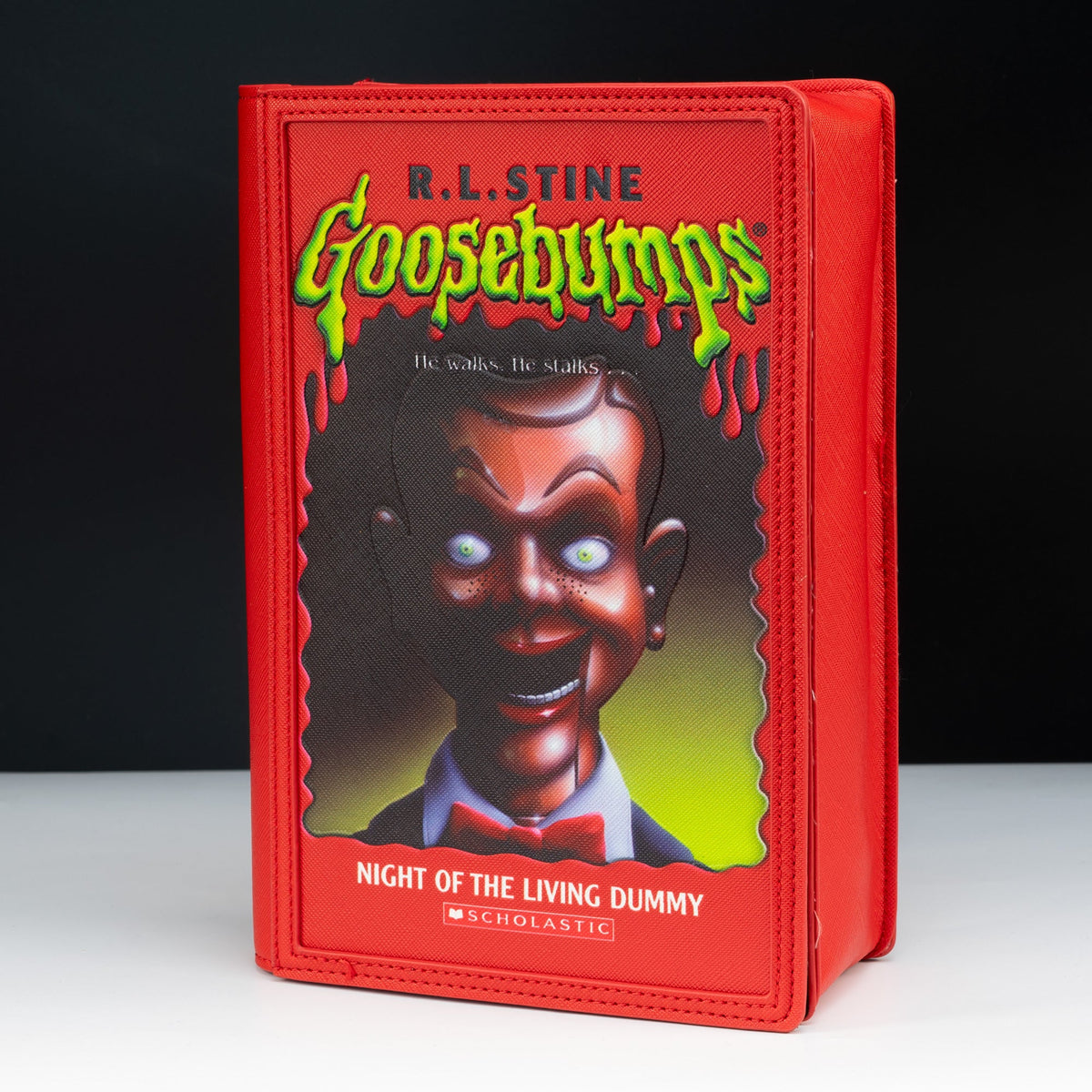 Loungefly x Goosebumps Slappy Book Cover Crossbody Bag – GeekCore