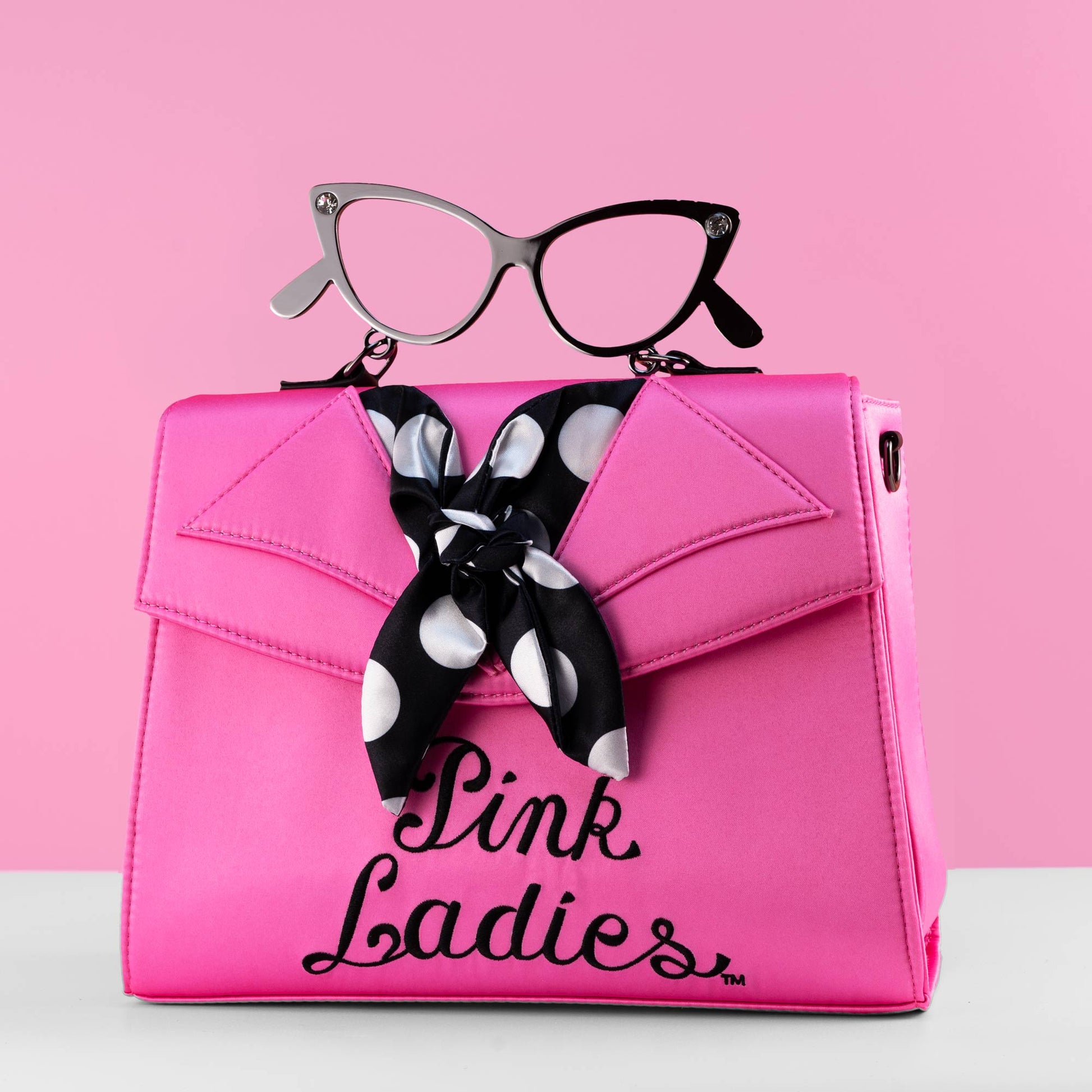 Loungefly x Grease Pink Ladies Crossbody Bag - GeekCore