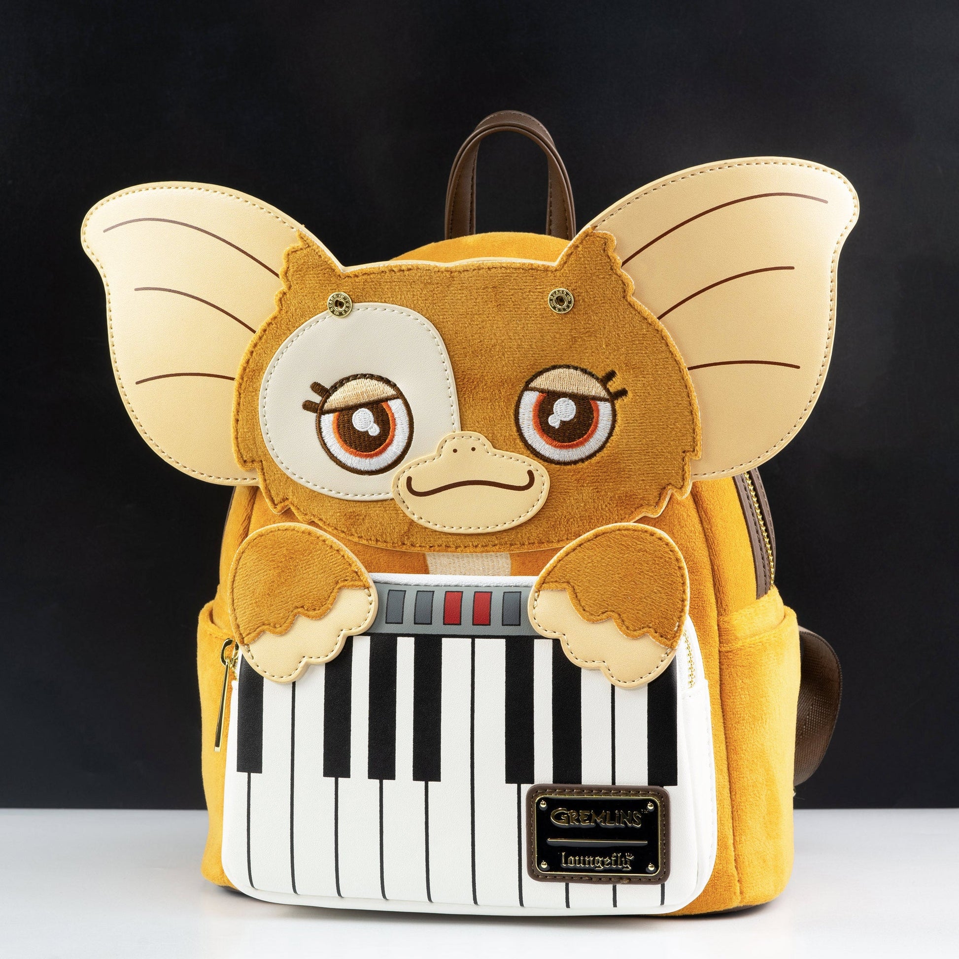 gremlins mini backpack Loungefly x Gremlins Gizmo Holiday Cosplay w/ Detachable Hat Mini Back – GeekCore