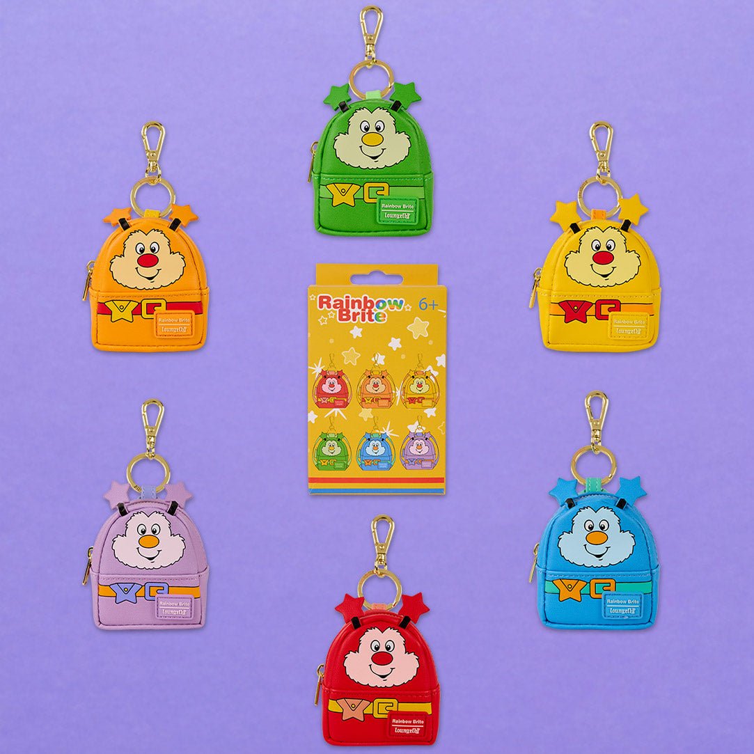Loungefly x Hallmark Rainbow Brite Rainbow Sprites Bag Charm - GeekCore
