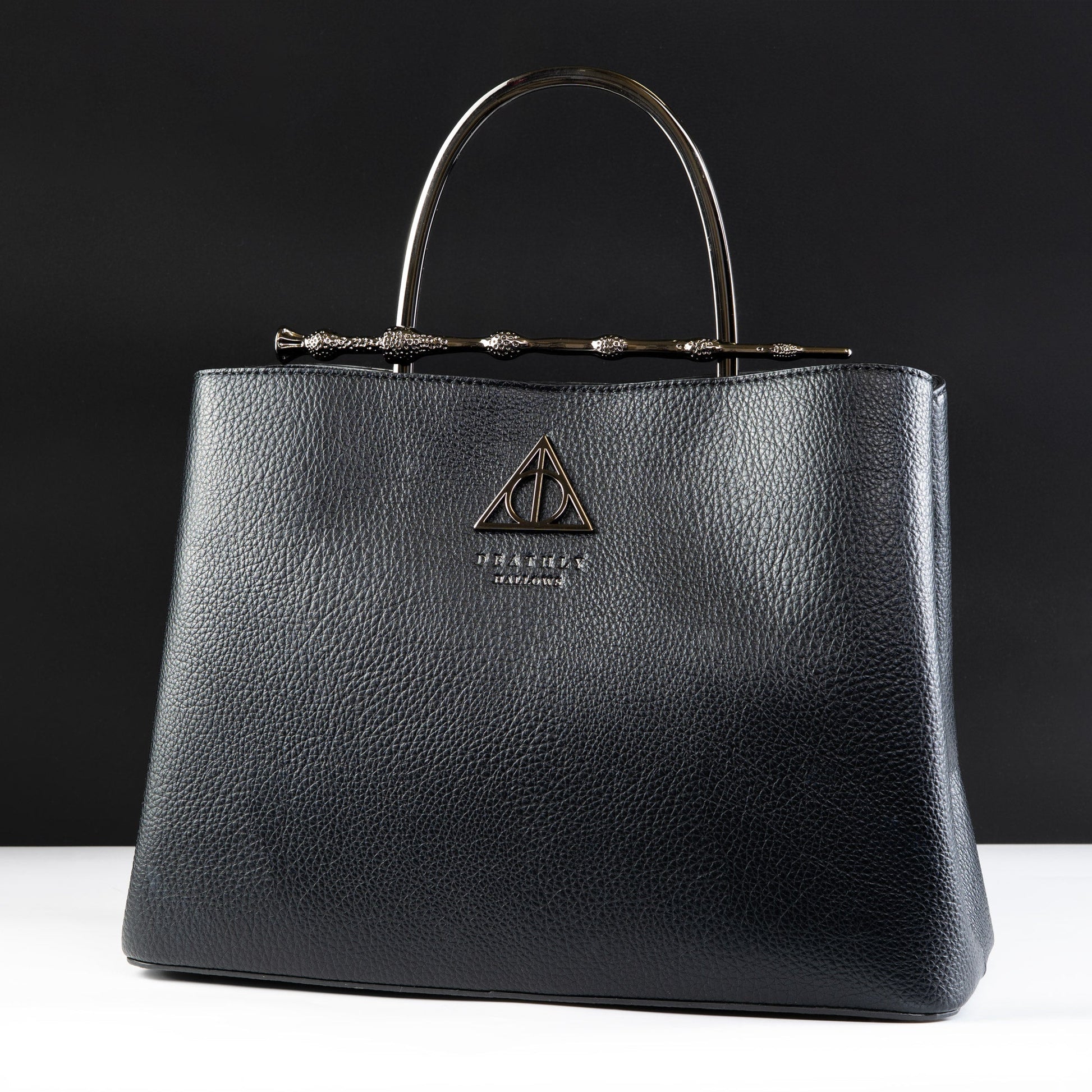 Loungefly x Harry Potter Black Pebble Elder Wand Crossbody Handbag - GeekCore