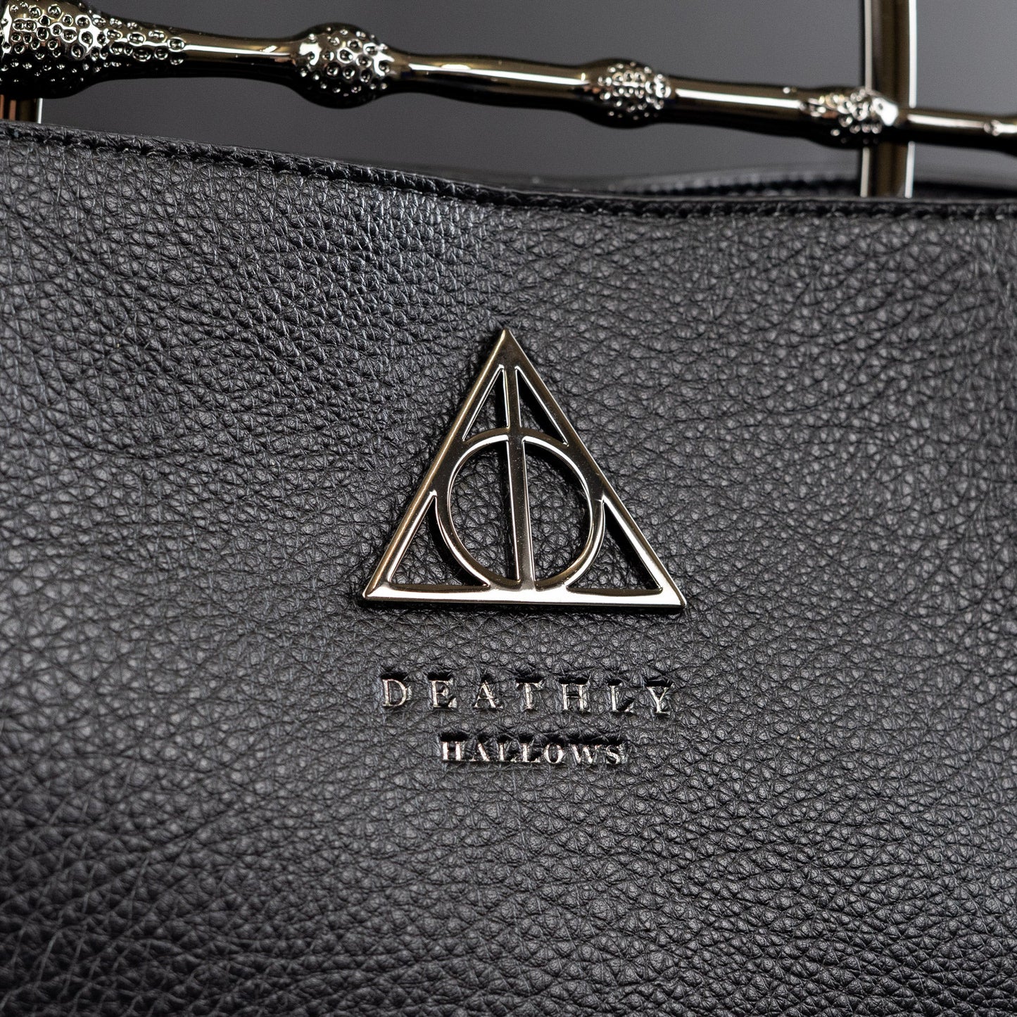 Loungefly x Harry Potter Black Pebble Elder Wand Crossbody Handbag - GeekCore