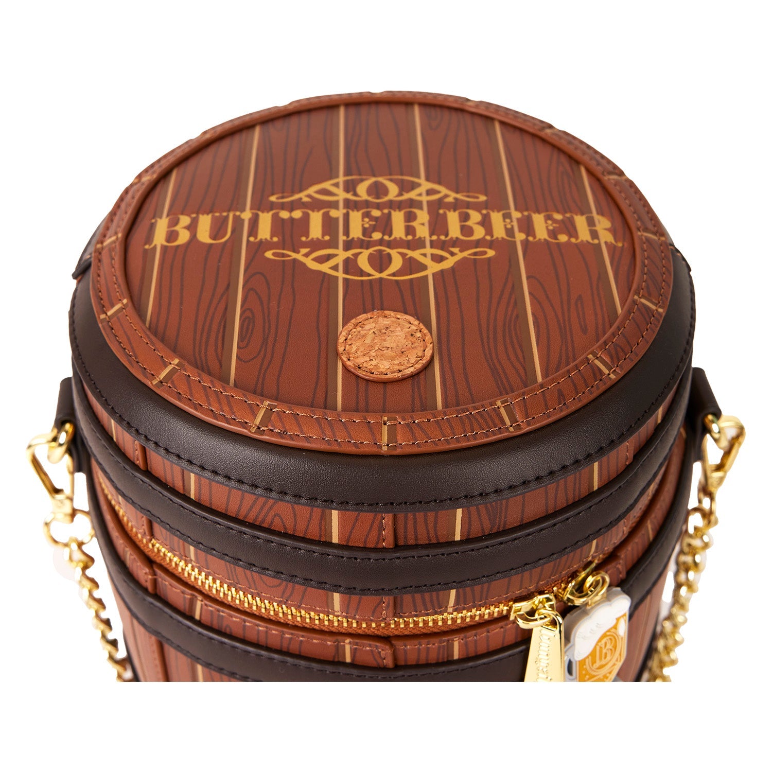 Loungefly x Harry Potter Butterbeer Barrel Crossbody Bag - GeekCore