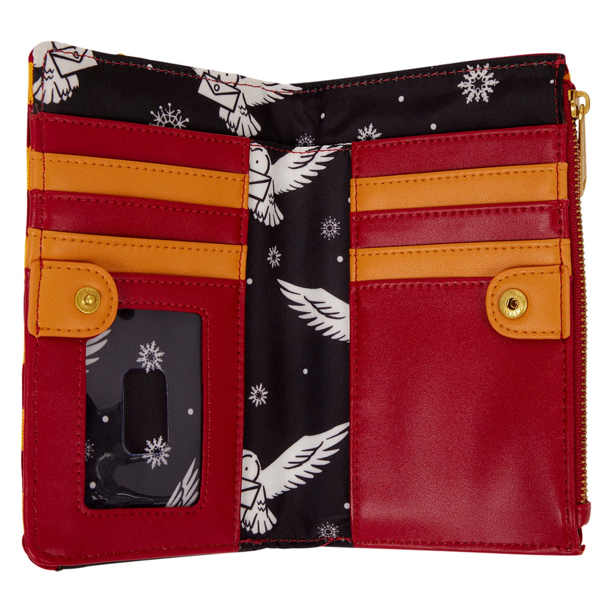 Loungefly x Harry Potter Gryffindor Uniform Flap Wallet - GeekCore