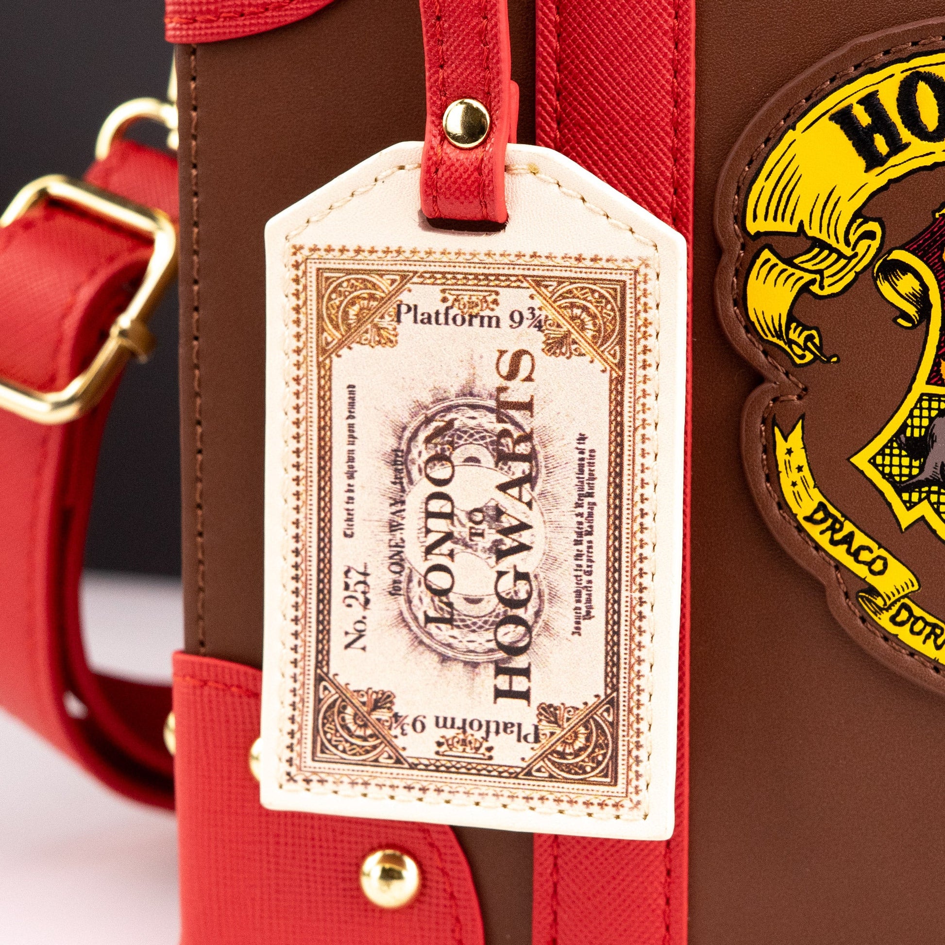 Loungefly x Harry Potter Hogwarts Express Luggage Crossbody Bag - GeekCore