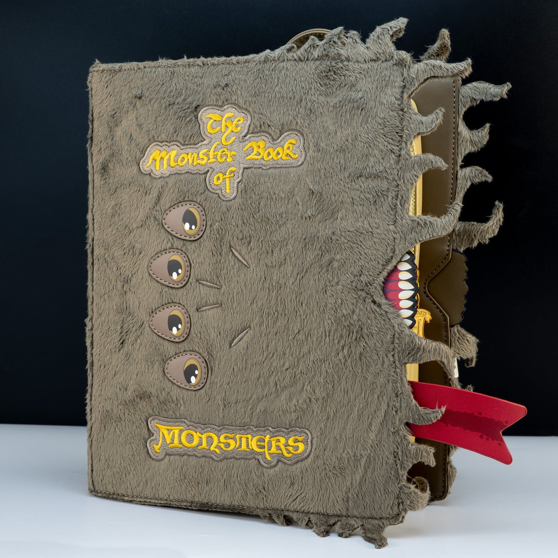 monster book of monsters loungefly Loungefly x Harry Potter Monster Book of Monsters Figural Book Mini Ba – GeekCore