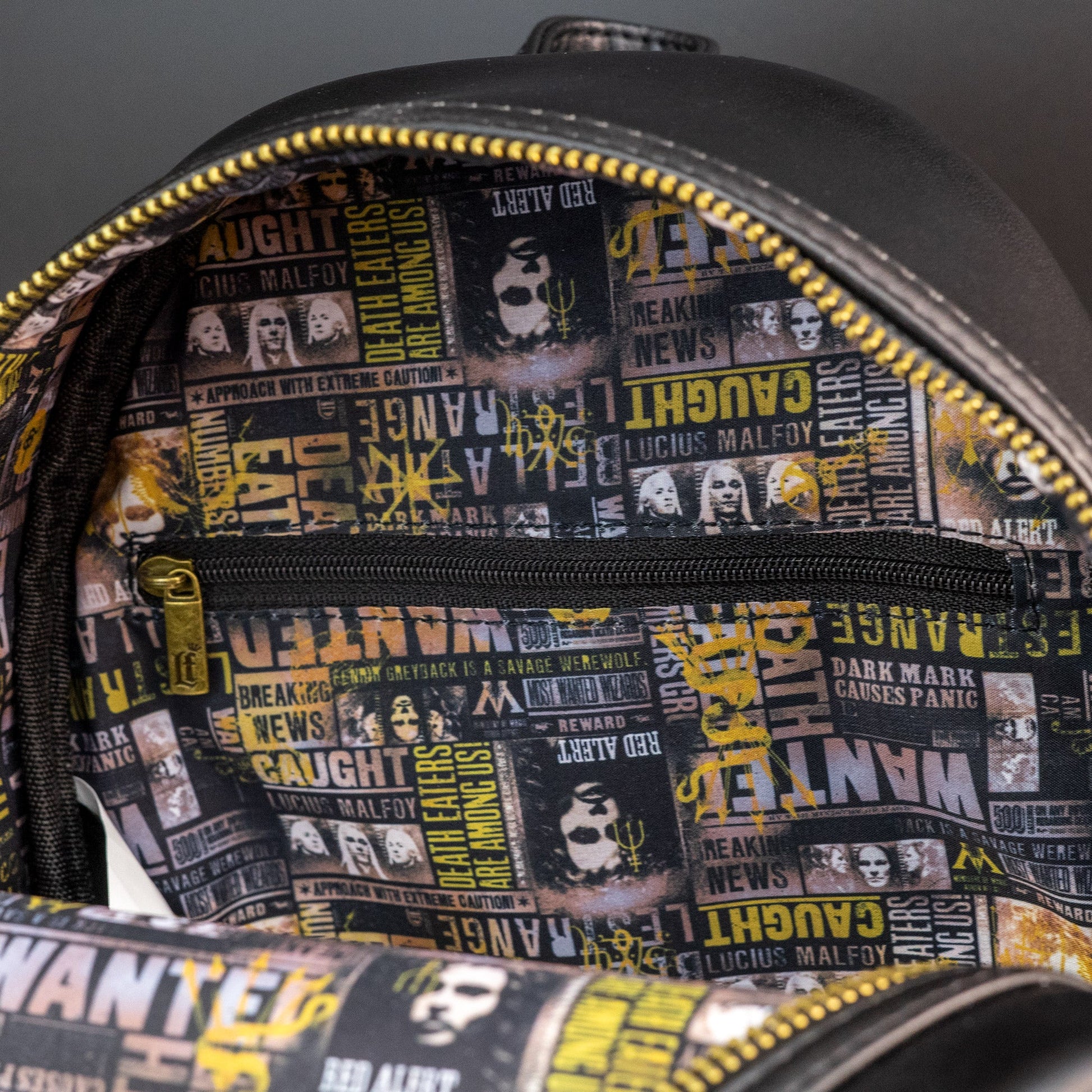 death eater mini backpack Loungefly x Harry Potter Voldemort Among Death Eaters Mini Backpack – GeekCore