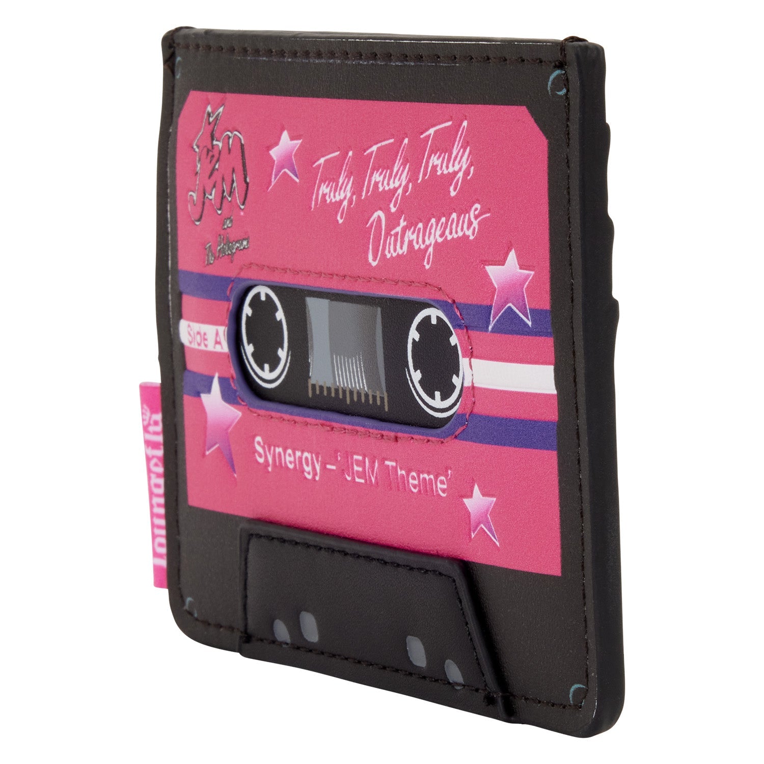 Loungefly x Hasbro Jem and the Holograms Cassette Card Holder - GeekCore