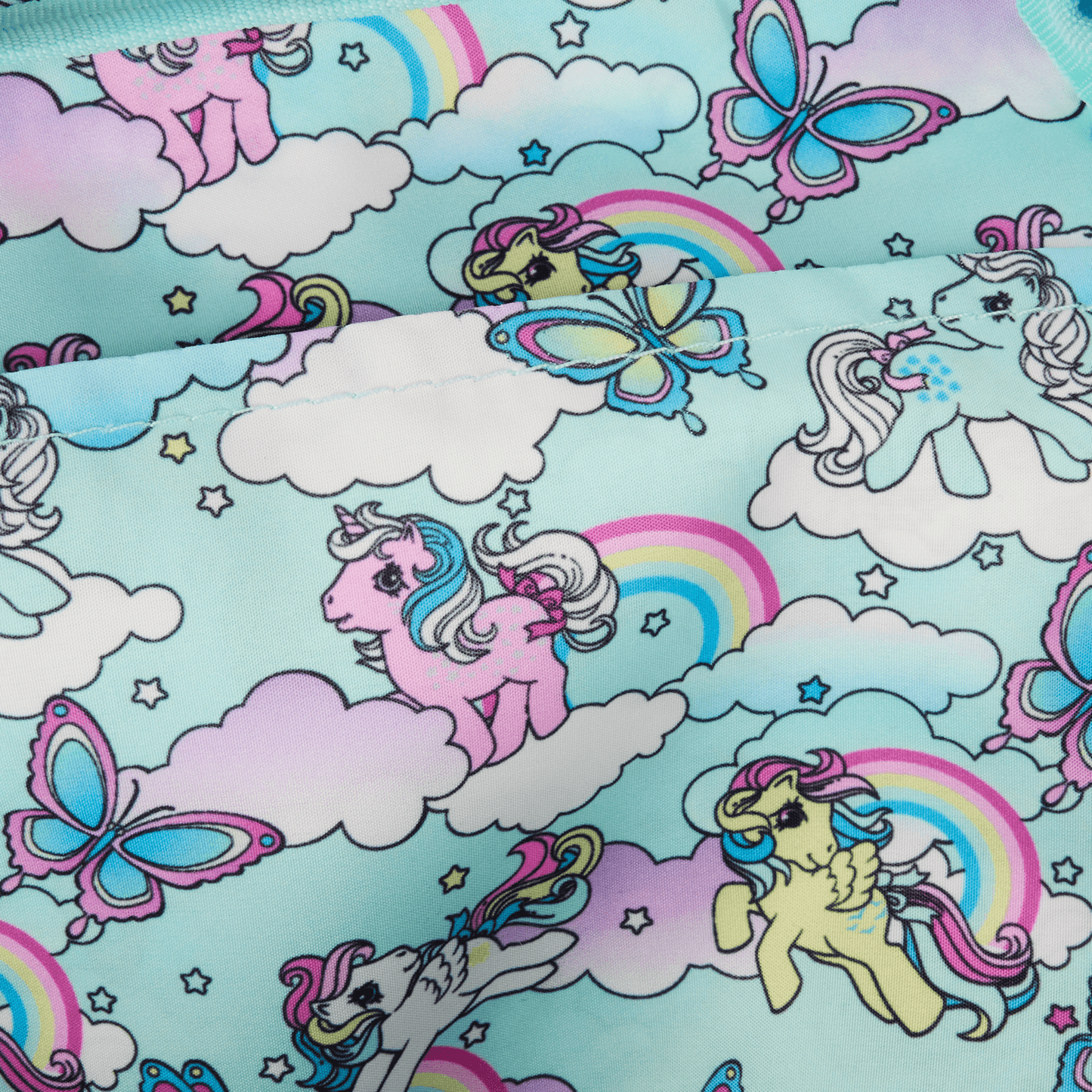 Loungefly x Hasbro My Little Pony Sky Scene AOP Nylon Mini Backpack - GeekCore