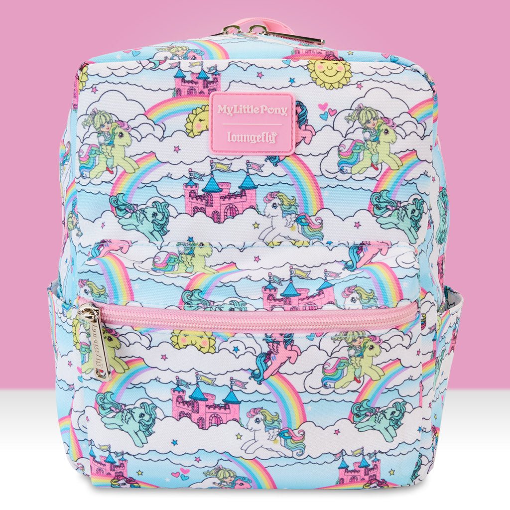 Mlp Mini Backpack Loungefly x Hasbro My Little Pony Sky Scene AOP Nylon Mini Backpack ...