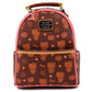 Loungefly x Hello Kitty Pumpkin Spice Print Mini Convertible Backpack - GeekCore