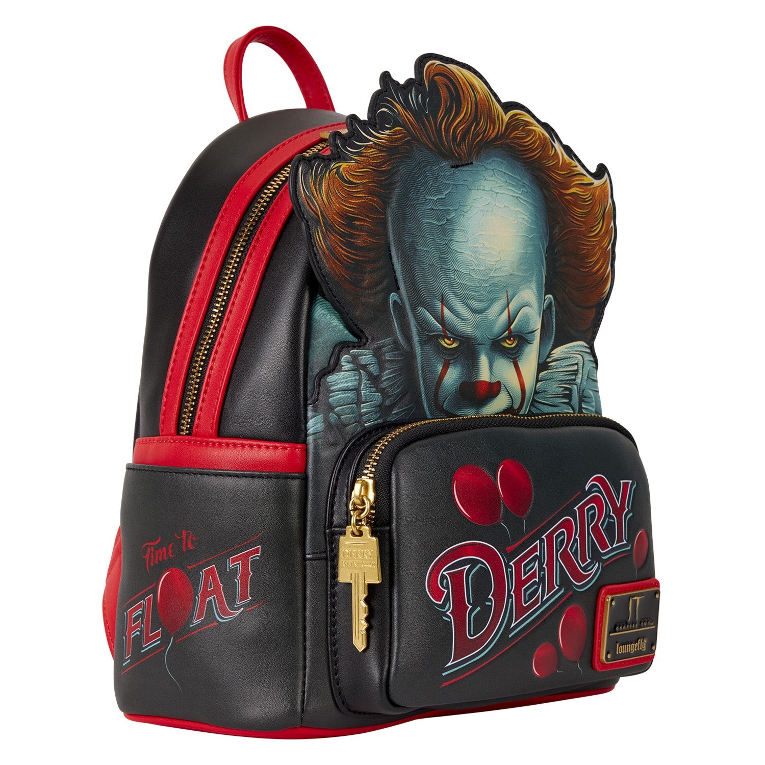 Loungefly x IT Pennywise Derry Sign Light Up Mini Backpack - GeekCore