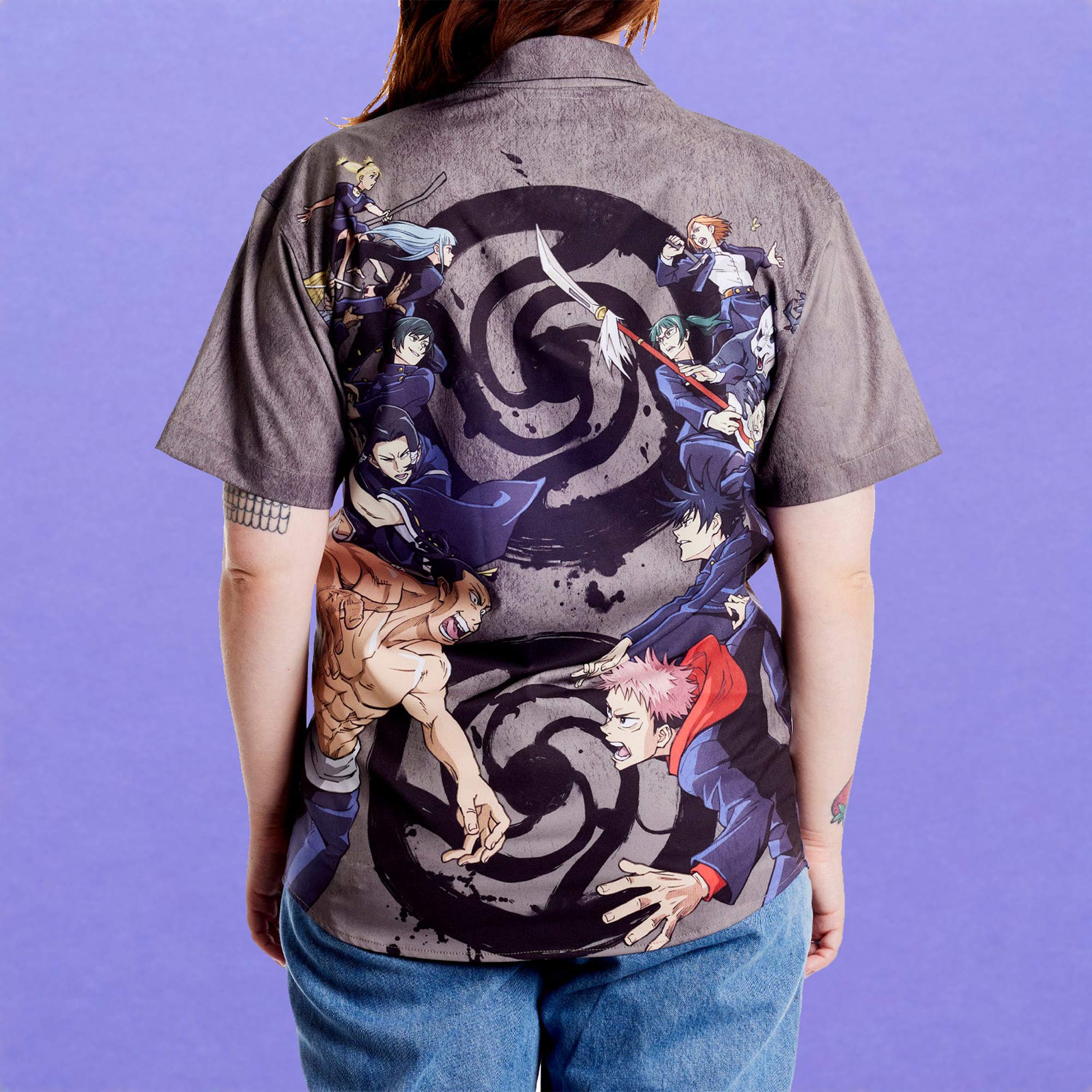 Loungefly x Jujutsu Kaisen Camp Shirt - GeekCore