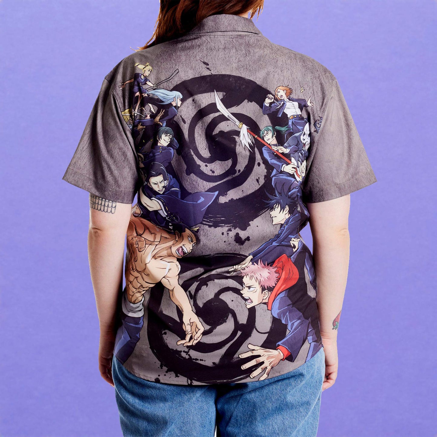 Loungefly x Jujutsu Kaisen Camp Shirt - GeekCore