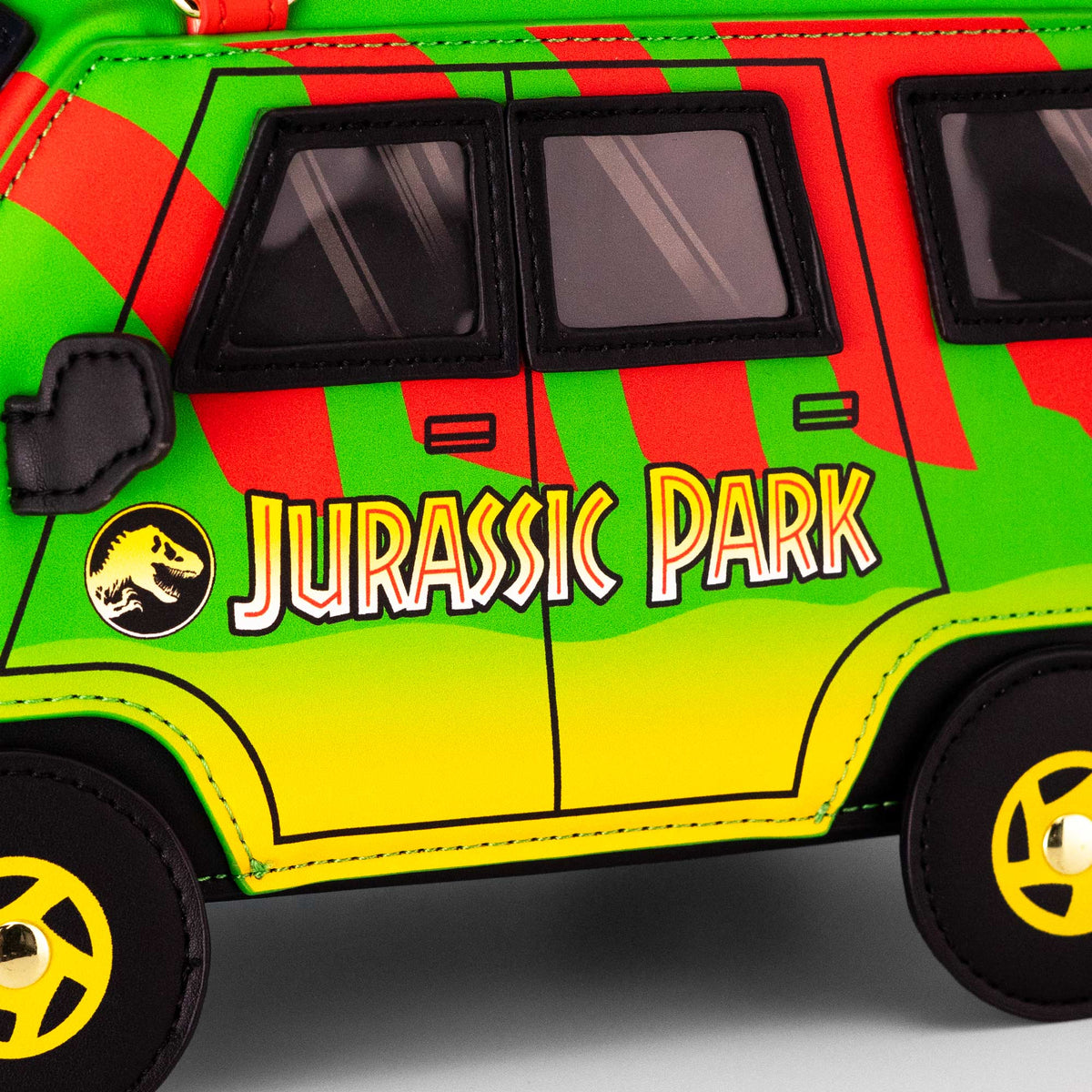 Loungefly x Jurassic Park Tour Vehicle Light Up Figural Crossbody Bag - GeekCore