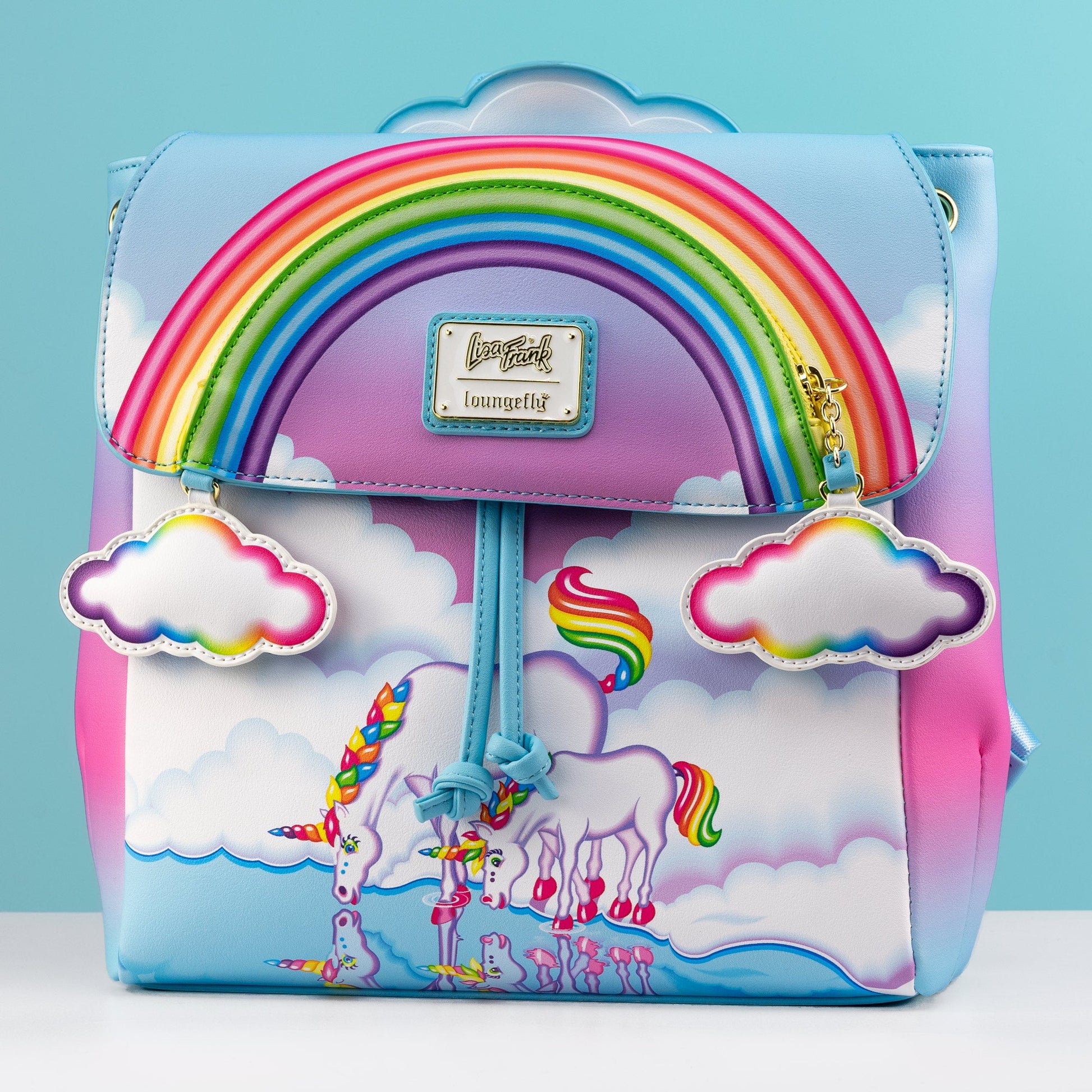 Loungefly x Lisa Frank Markie Reflection Mini Backpack - GeekCore