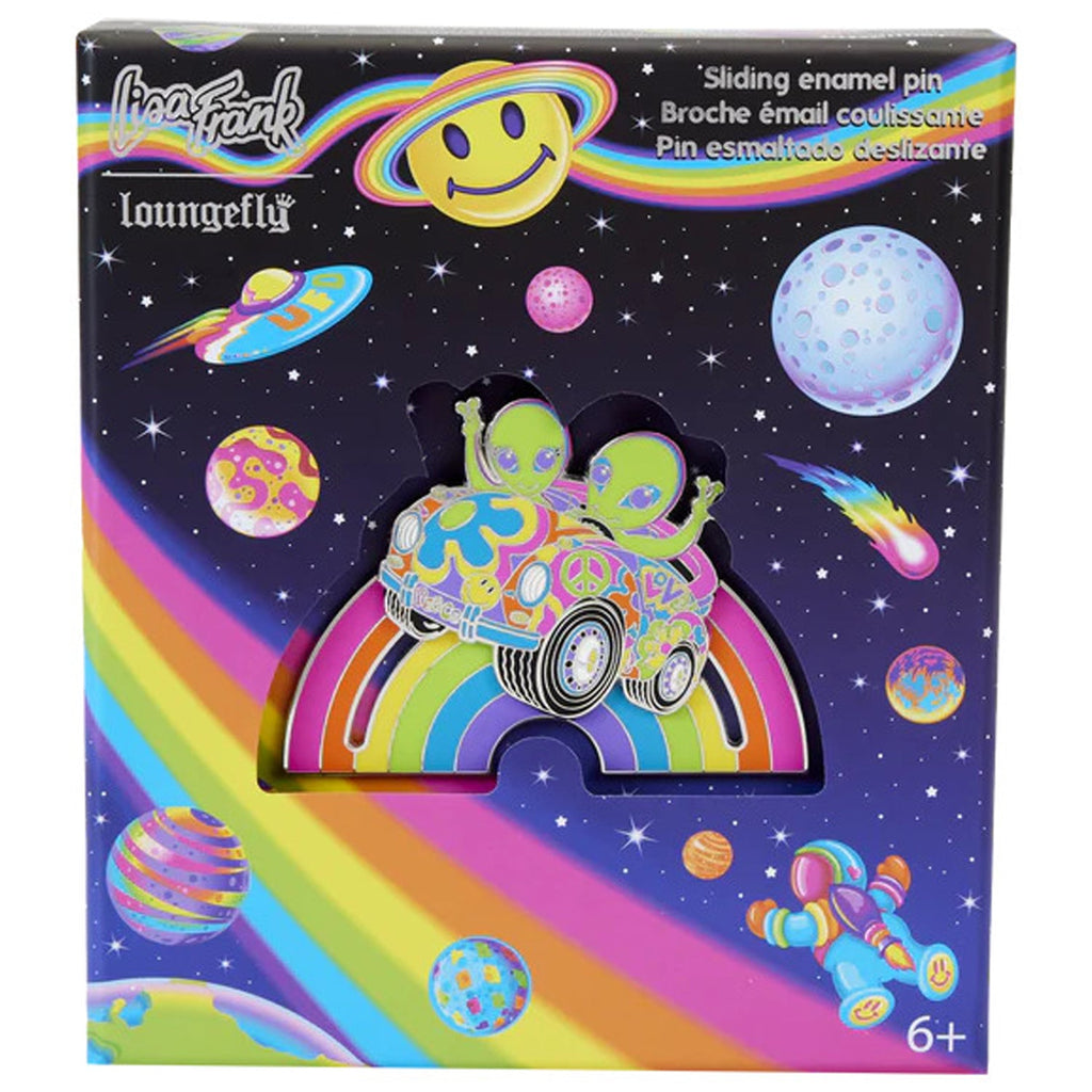 Loungefly x Lisa Frank Zoomer and Zorbit 3 Inch Sliding Pin - GeekCore