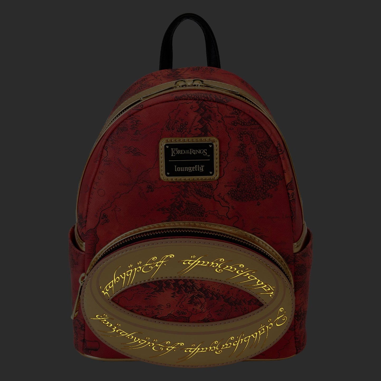 Loungefly x Lord of the Rings The One Ring Mini Backpack - GeekCore
