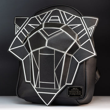 Loungefly x Marvel Black Panther Wakanda Forever Figural Mini Backpack - GeekCore