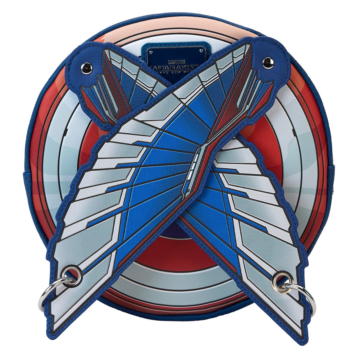 Loungefly x Marvel Captain America Brave New World Wings Crossbody Bag - GeekCore
