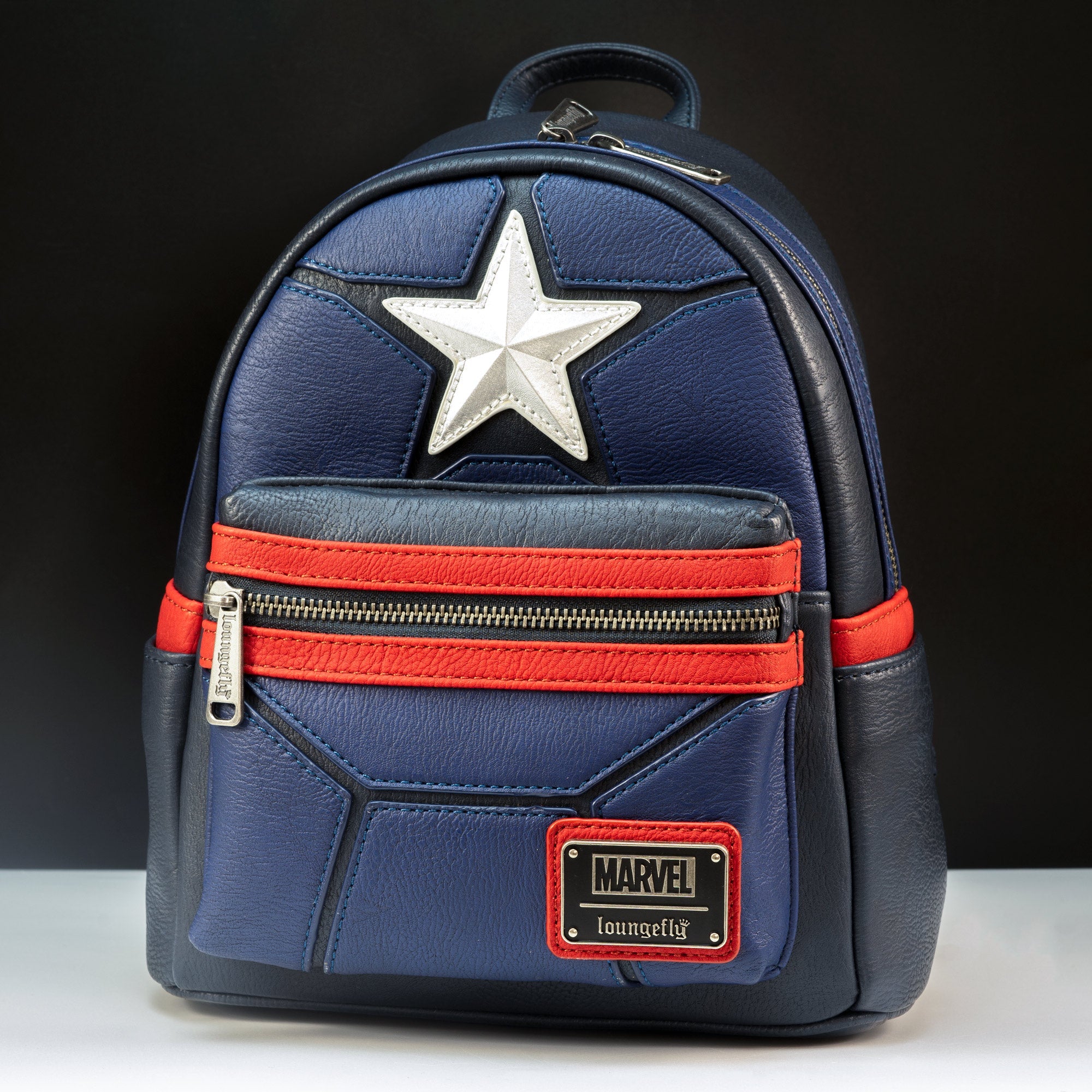 Official Loungefly x Marvel Captain America Mini Backpack – GeekCore