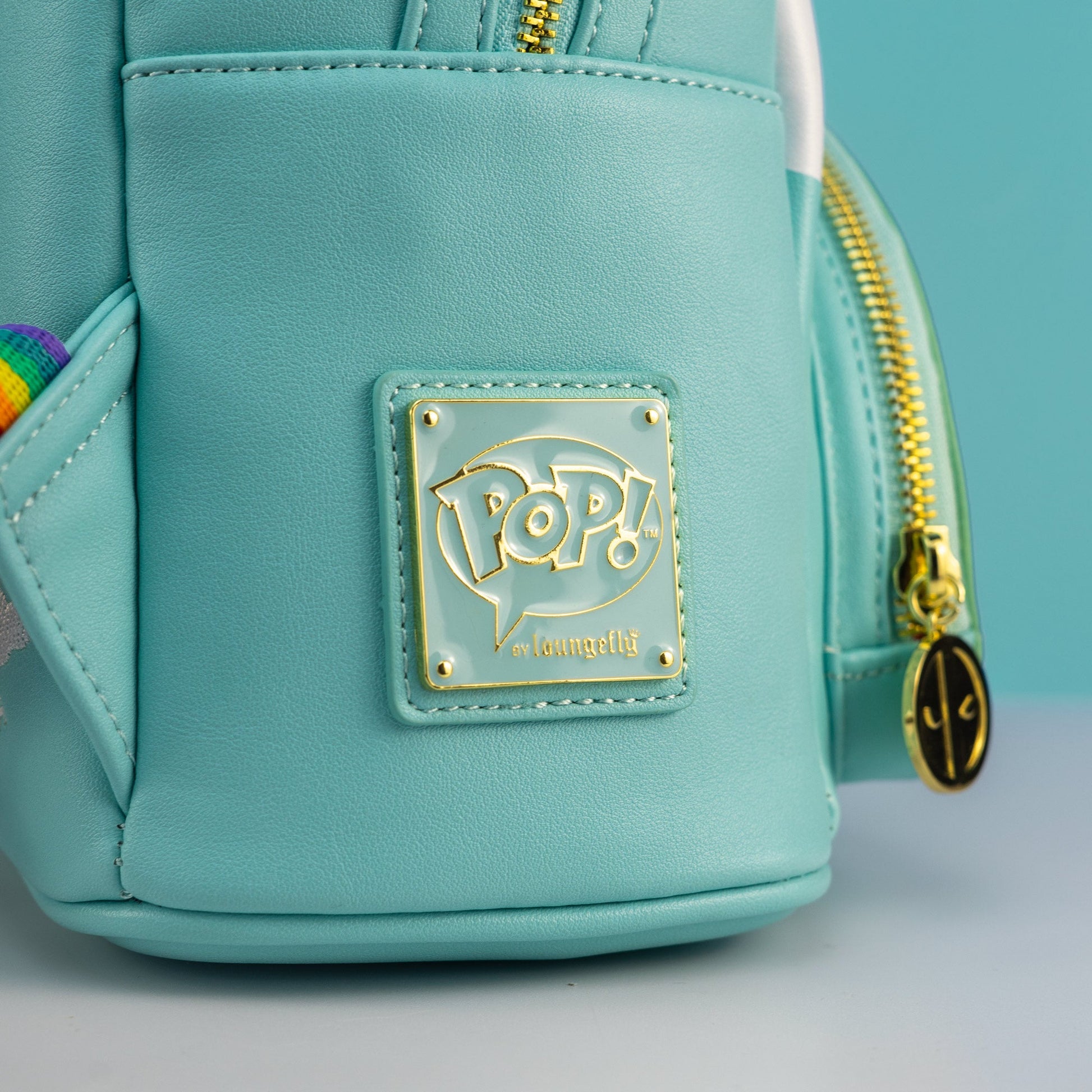 Loungefly x Marvel Deadpool 30th Anniversary Unicorn Rainbow Mini Backpack - GeekCore