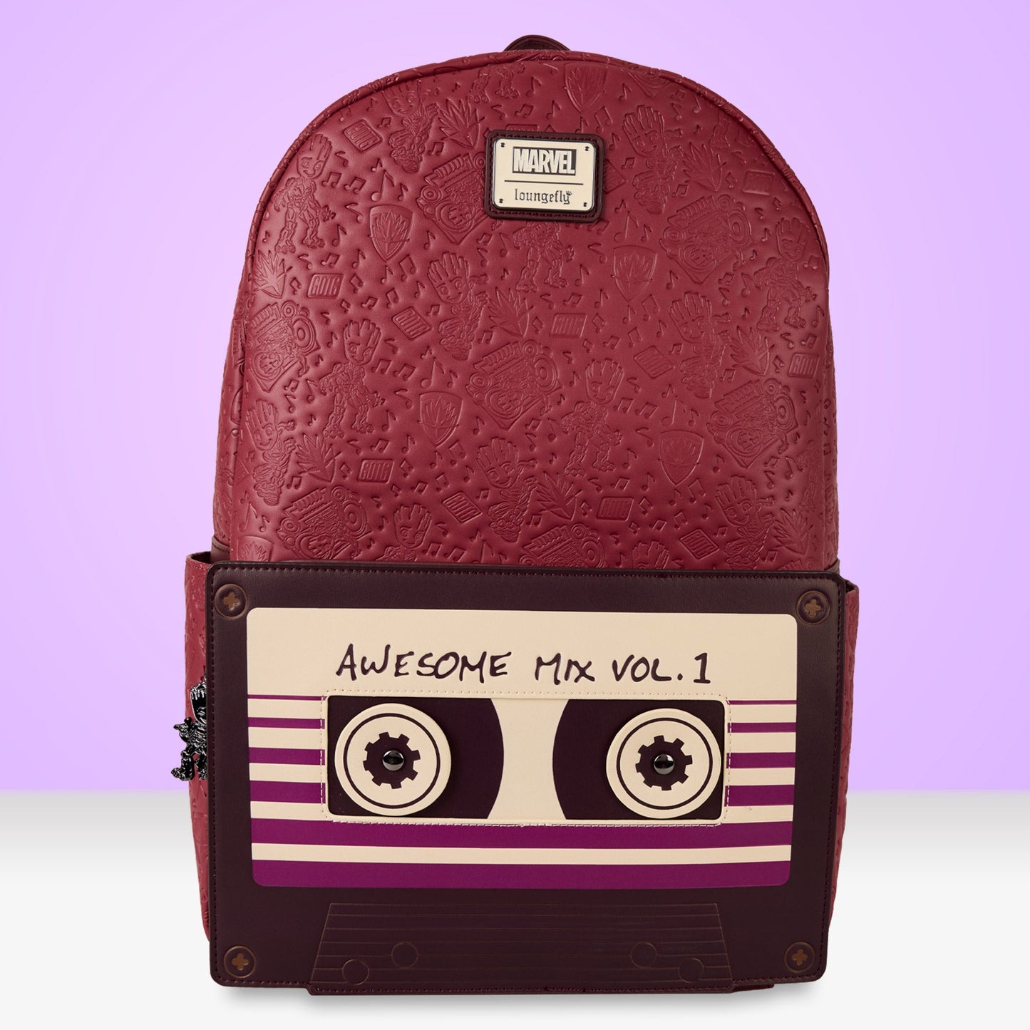 Loungefly x Marvel Guardians of the Galaxy Groot Cassette Tape Full - Size Backpack - GeekCore