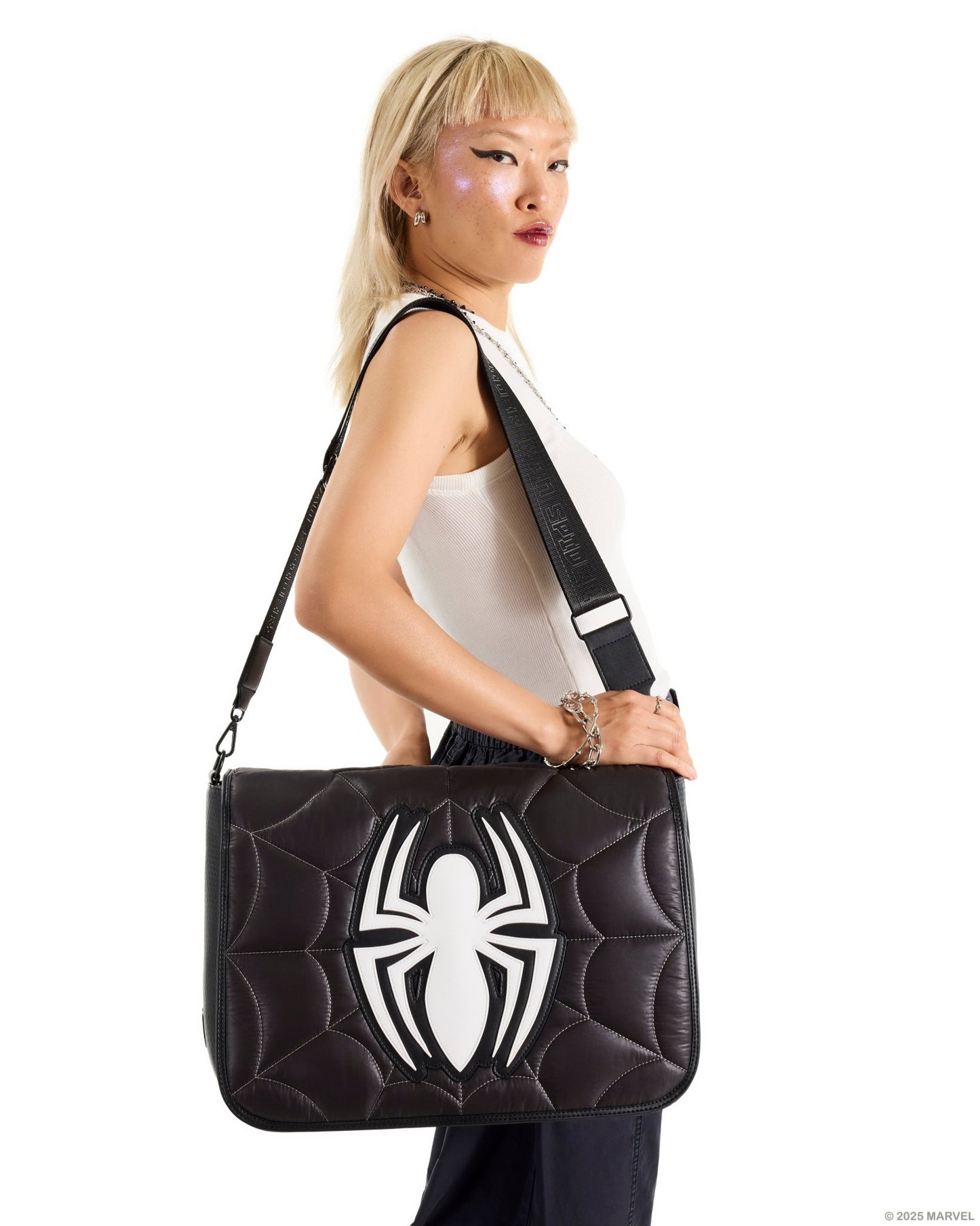 Loungefly x Marvel Spider - Man Crossbody Messenger Bag - GeekCore