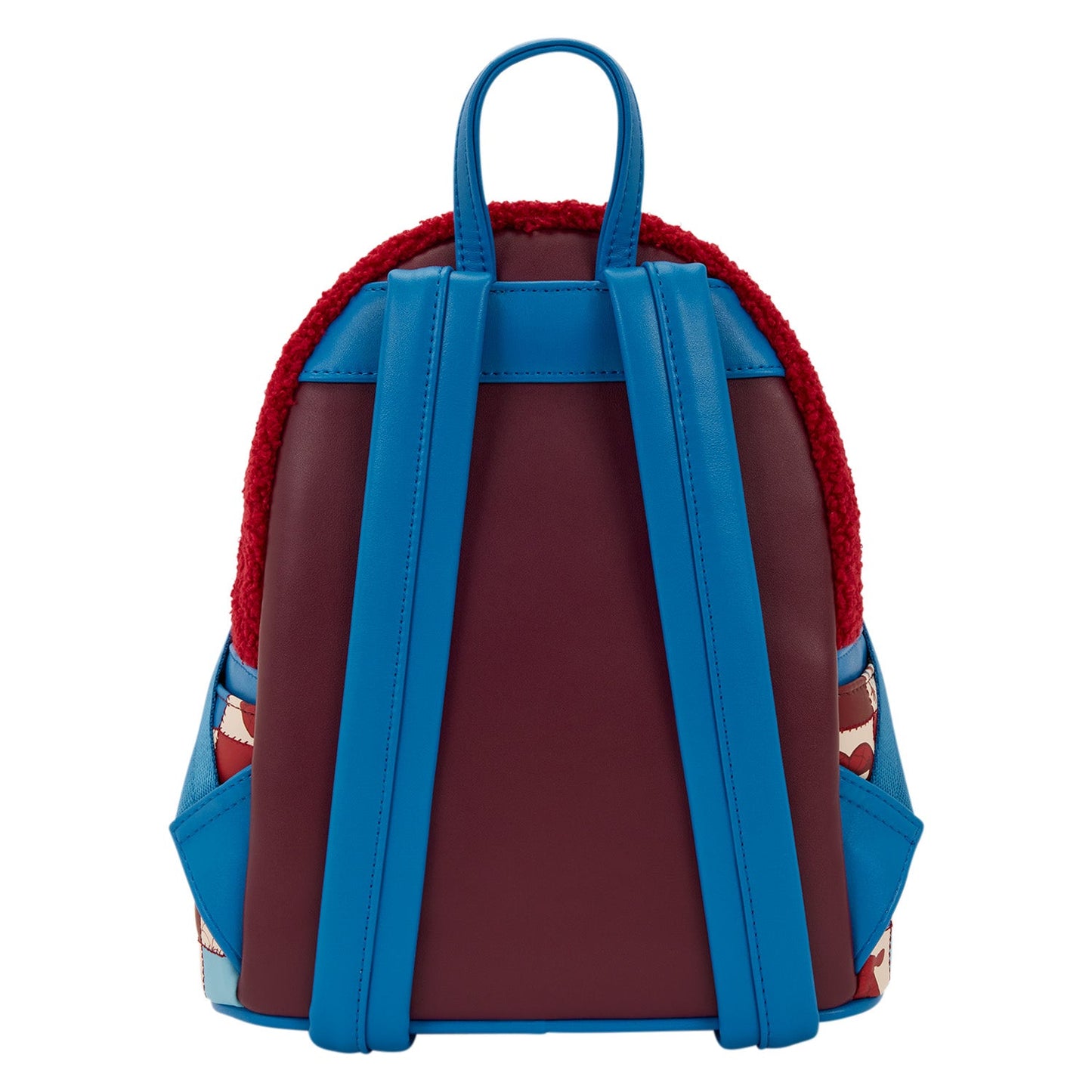 Loungefly x Marvel Spider - Man Sherpa Heart Mini Backpack - GeekCore