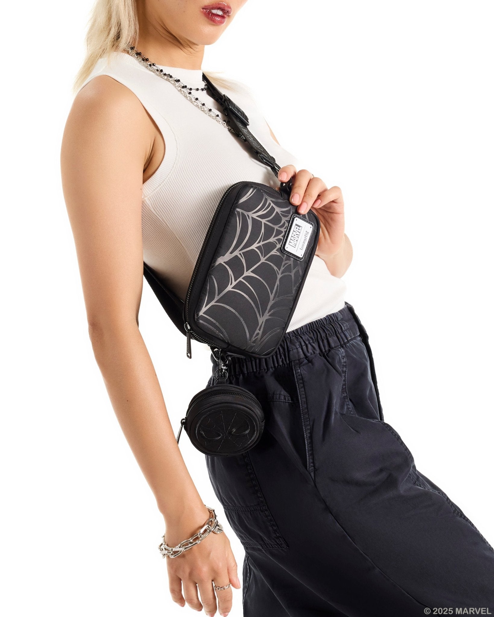 Loungefly x Marvel Spider - Man Sling Bag - GeekCore