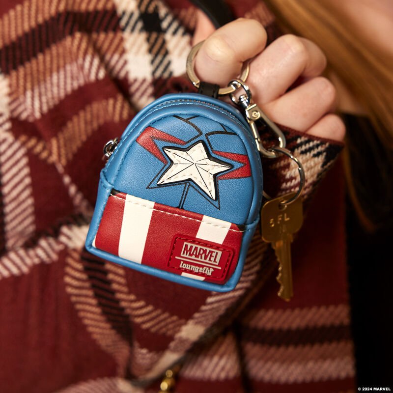 Loungefly x Marvel The Avengers Mini Backpack Mystery Keychain - GeekCore