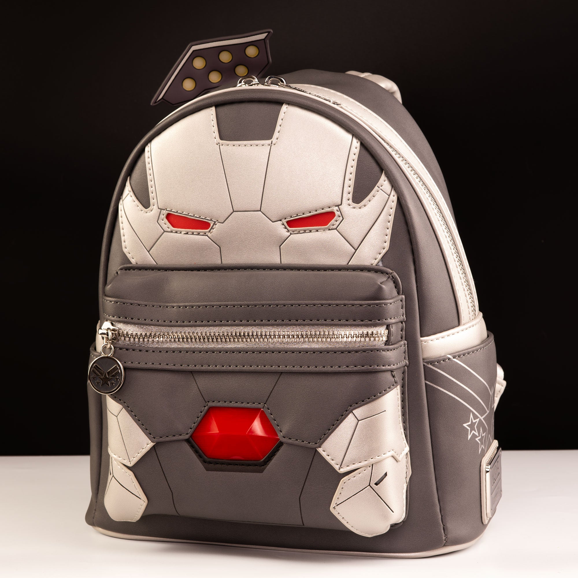 iron man mini cosplay backpack 15th Anniversary This bold accessory is sure to garner compliments from fellow fans Iron Man Gauntlet Endgame Hero