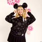 Loungefly x Minnie Rocks the Dots Florals Unisex Hoodie - GeekCore