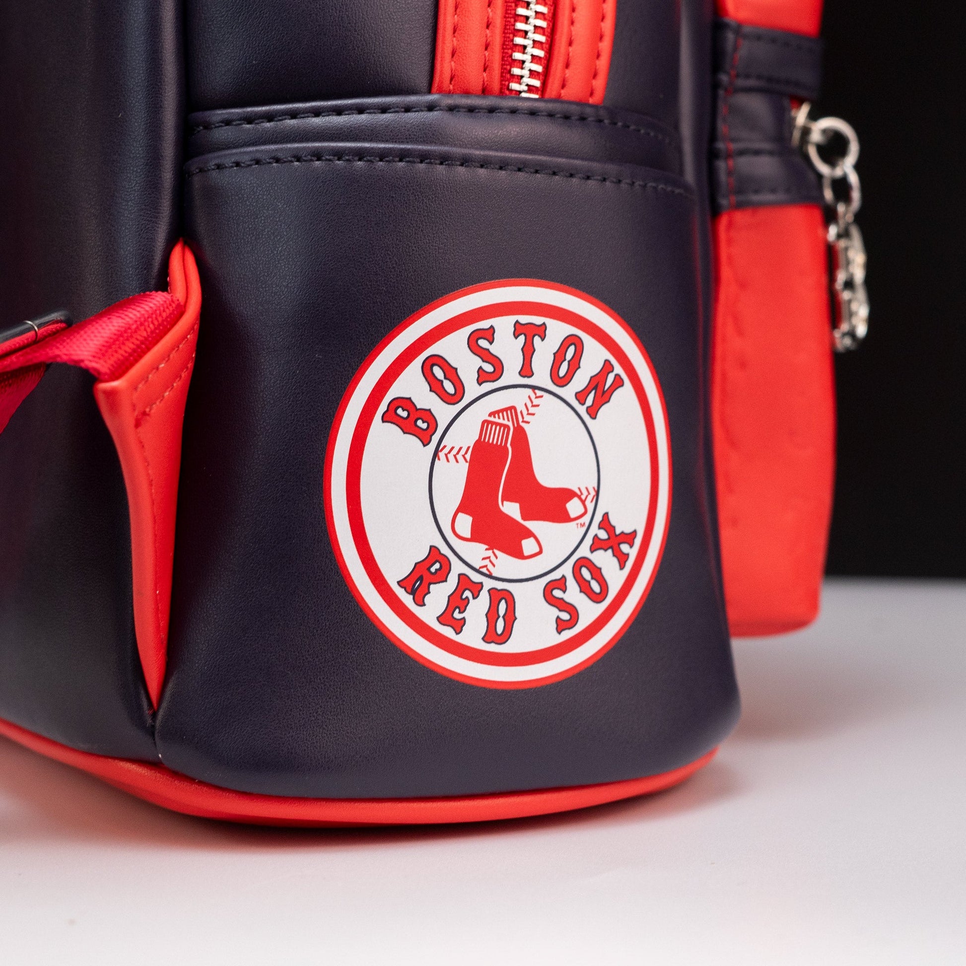 boston red sox leather backpack Loungefly x MLB Boston Red Sox Patches Mini Backpack – GeekCore