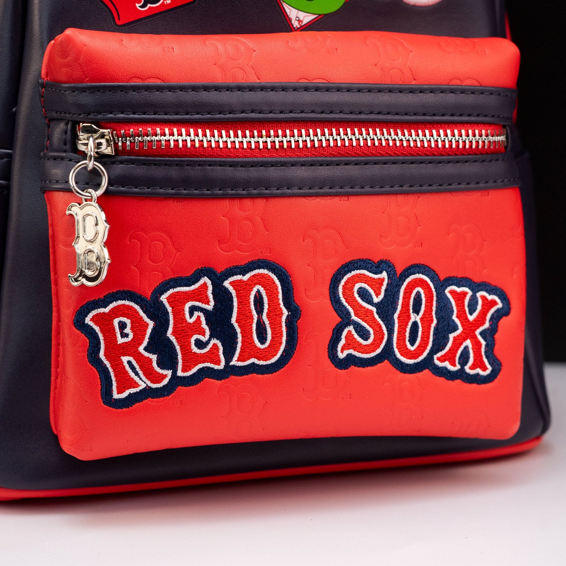 boston red sox leather backpack Loungefly x MLB Boston Red Sox Patches Mini Backpack – GeekCore