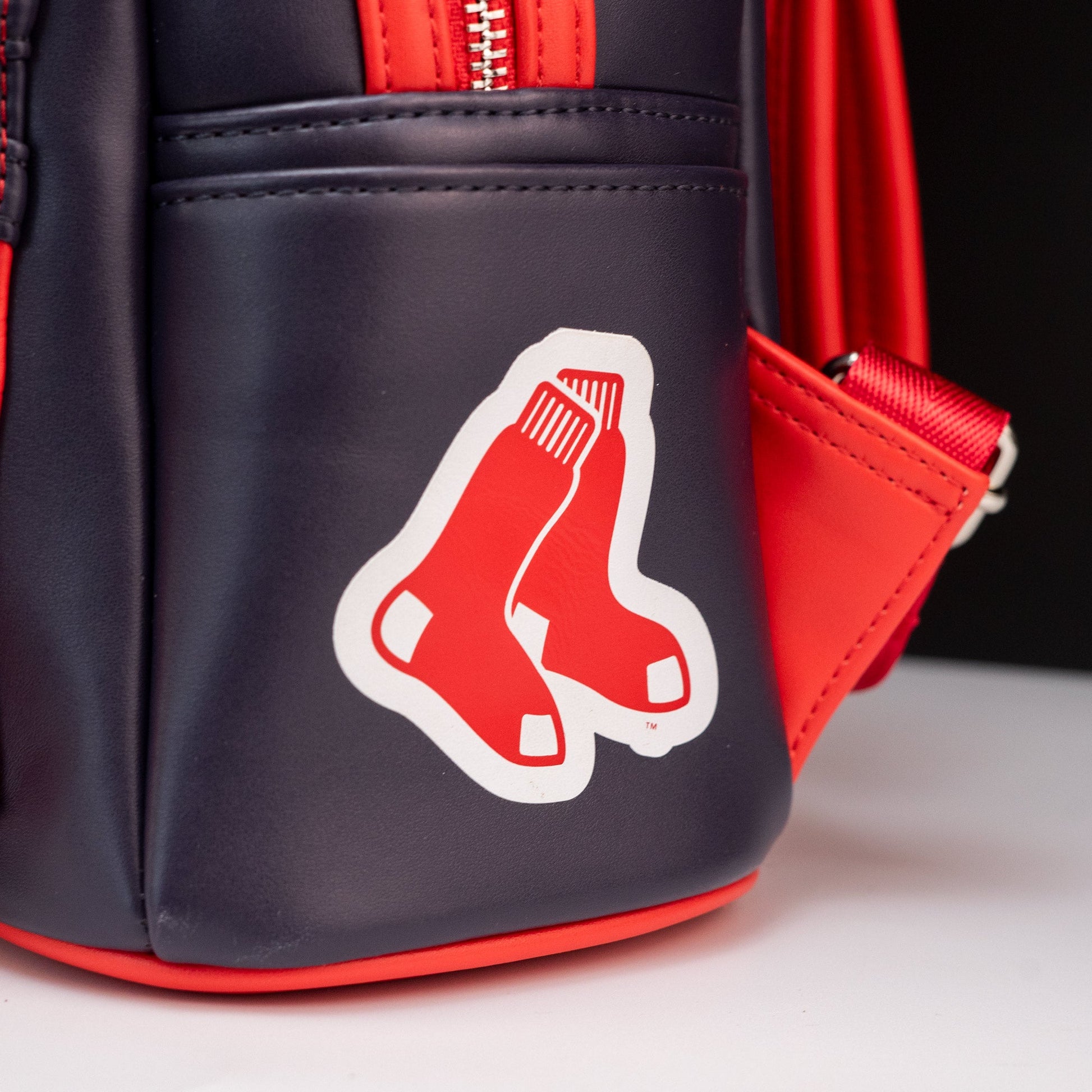 boston red sox leather backpack Loungefly x MLB Boston Red Sox Patches Mini Backpack – GeekCore