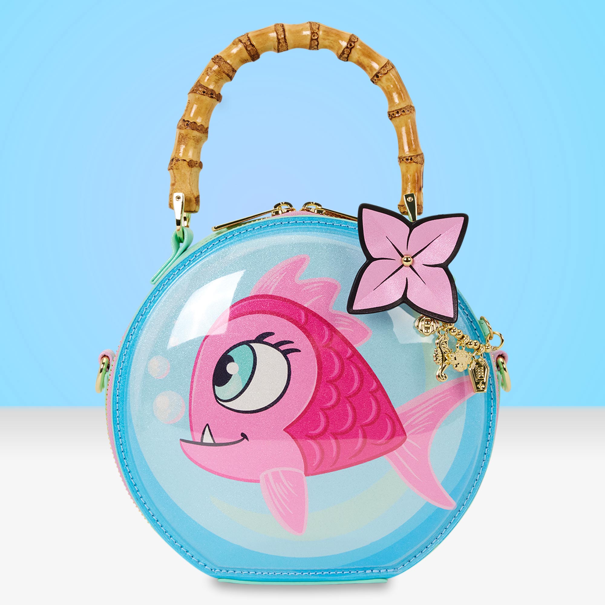 Loungefly x Monster High Lagoona Blue 3D Lenticular Crossbody Bag - GeekCore