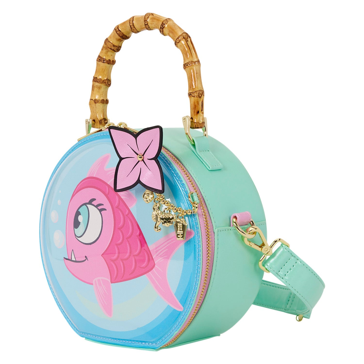 Loungefly x Monster High Lagoona Blue 3D Lenticular Crossbody Bag - GeekCore