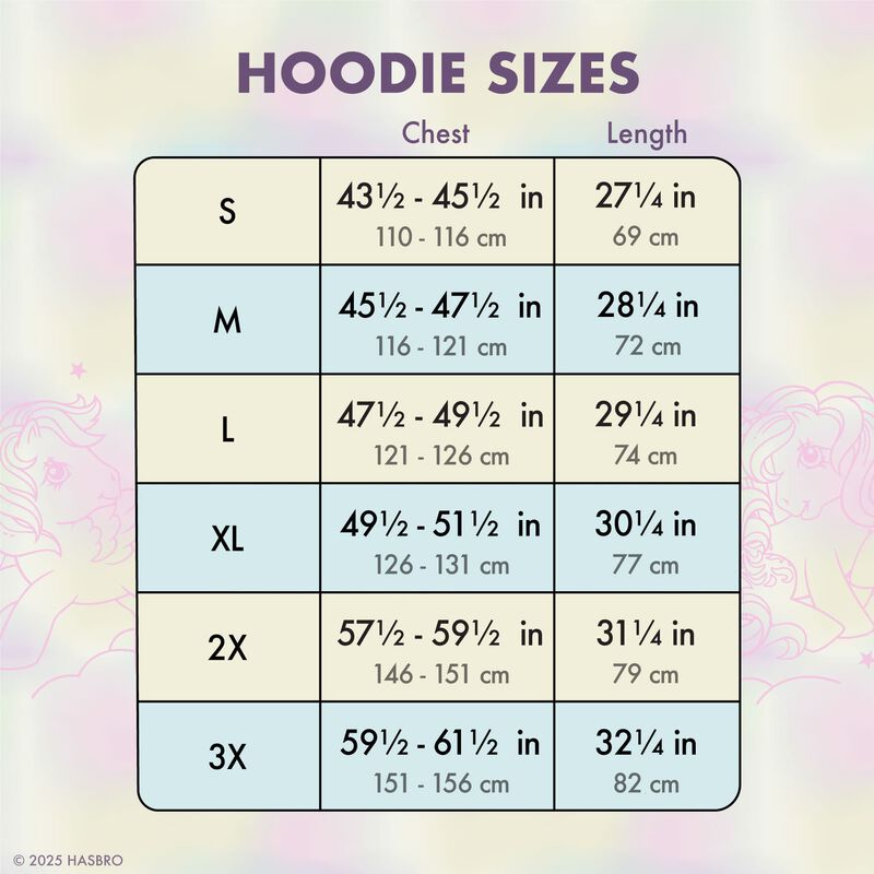 Loungefly x My Little Pony Clouds Tie-Dye Unisex Hoodie - GeekCore