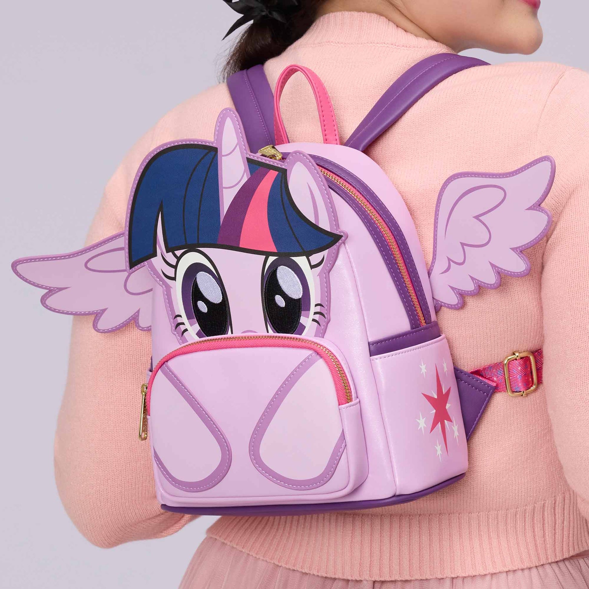 Loungefly x My Little Pony Twilight Sparkle Cosplay Mini Backpack - GeekCore