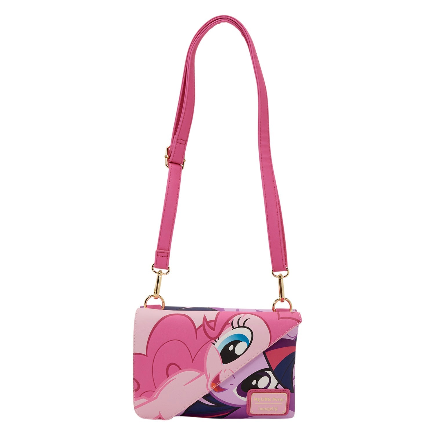 Loungefly x My Little Pony Twilight Sparkle & Pinkie Pie Crossbody Bag - GeekCore