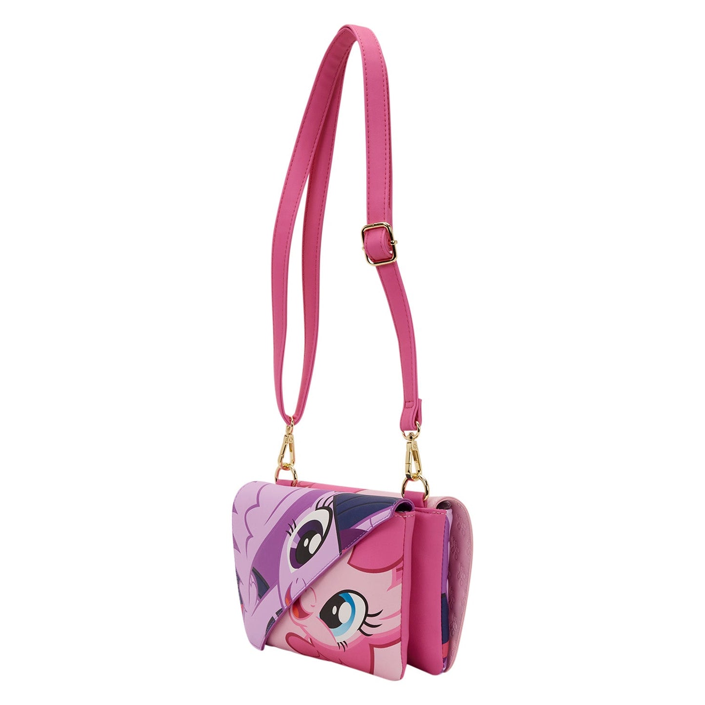 Loungefly x My Little Pony Twilight Sparkle & Pinkie Pie Crossbody Bag - GeekCore