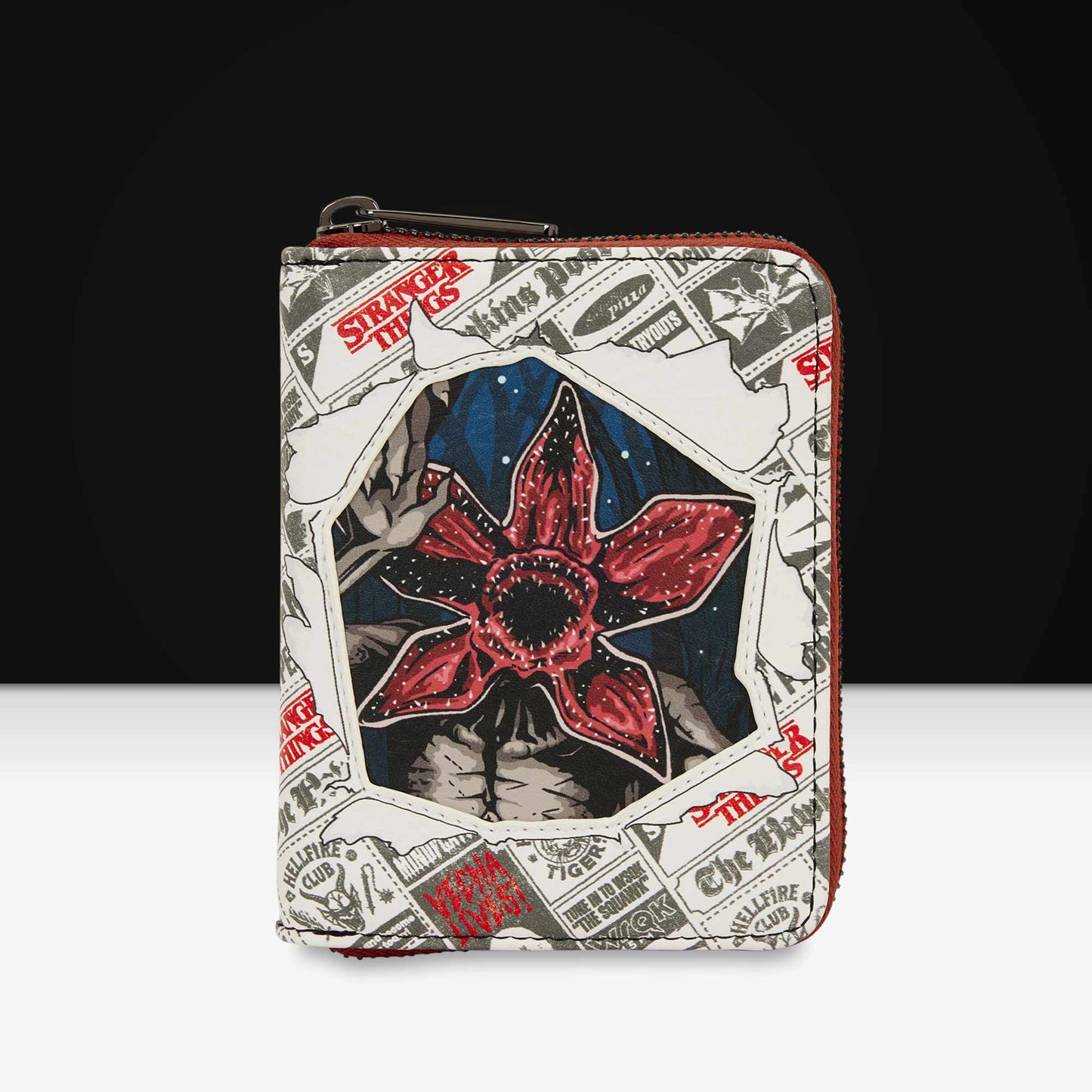 Loungefly x Netflix Stranger Things Demogorgon Zip Around Wallet - GeekCore