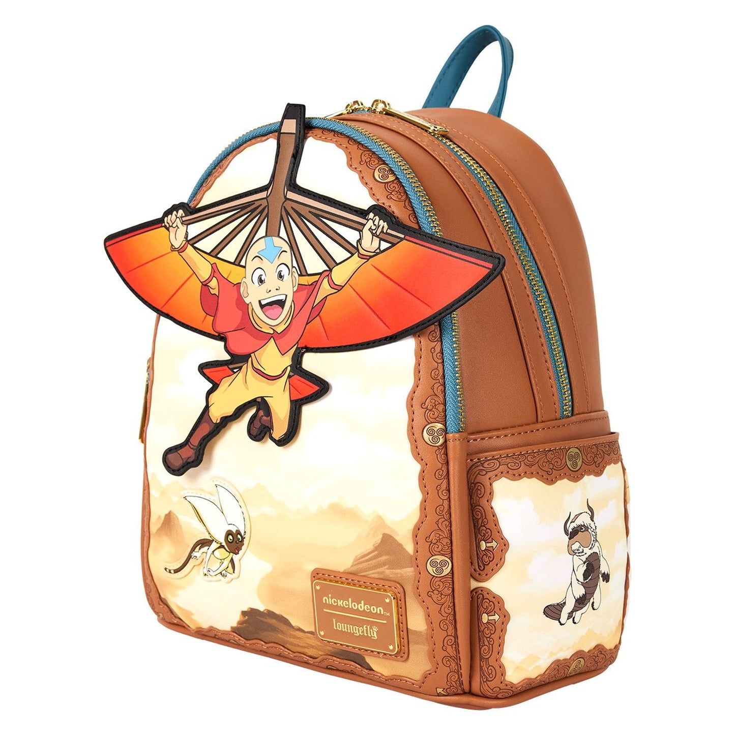 Loungefly x Nickelodeon Avatar: The Last Airbender Aang Mini Backpack - GeekCore