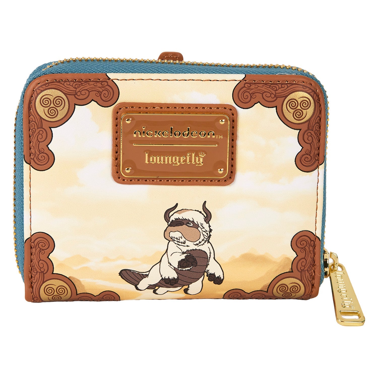 Loungefly x Nickelodeon Avatar: The Last Airbender Aang Zip Around Wallet - GeekCore